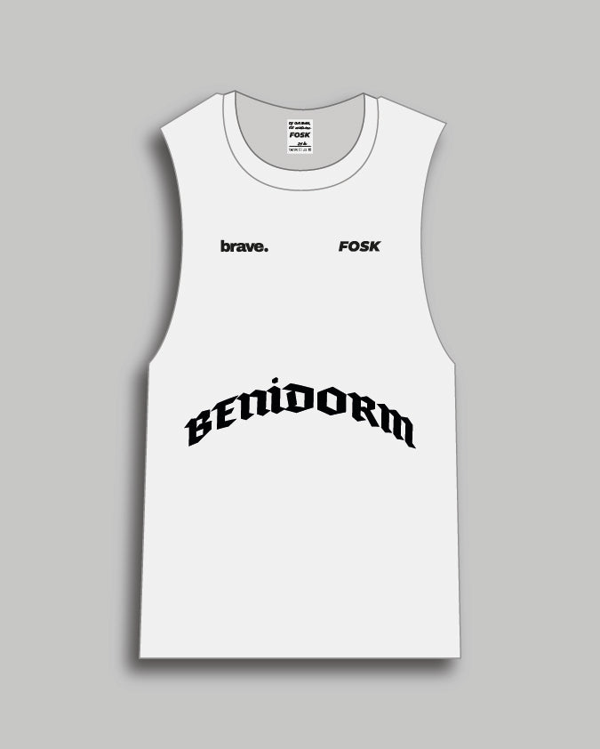 BENIDORM MARATHON - Camiseta tirantes de running